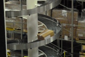 Spiral Conveyor in action