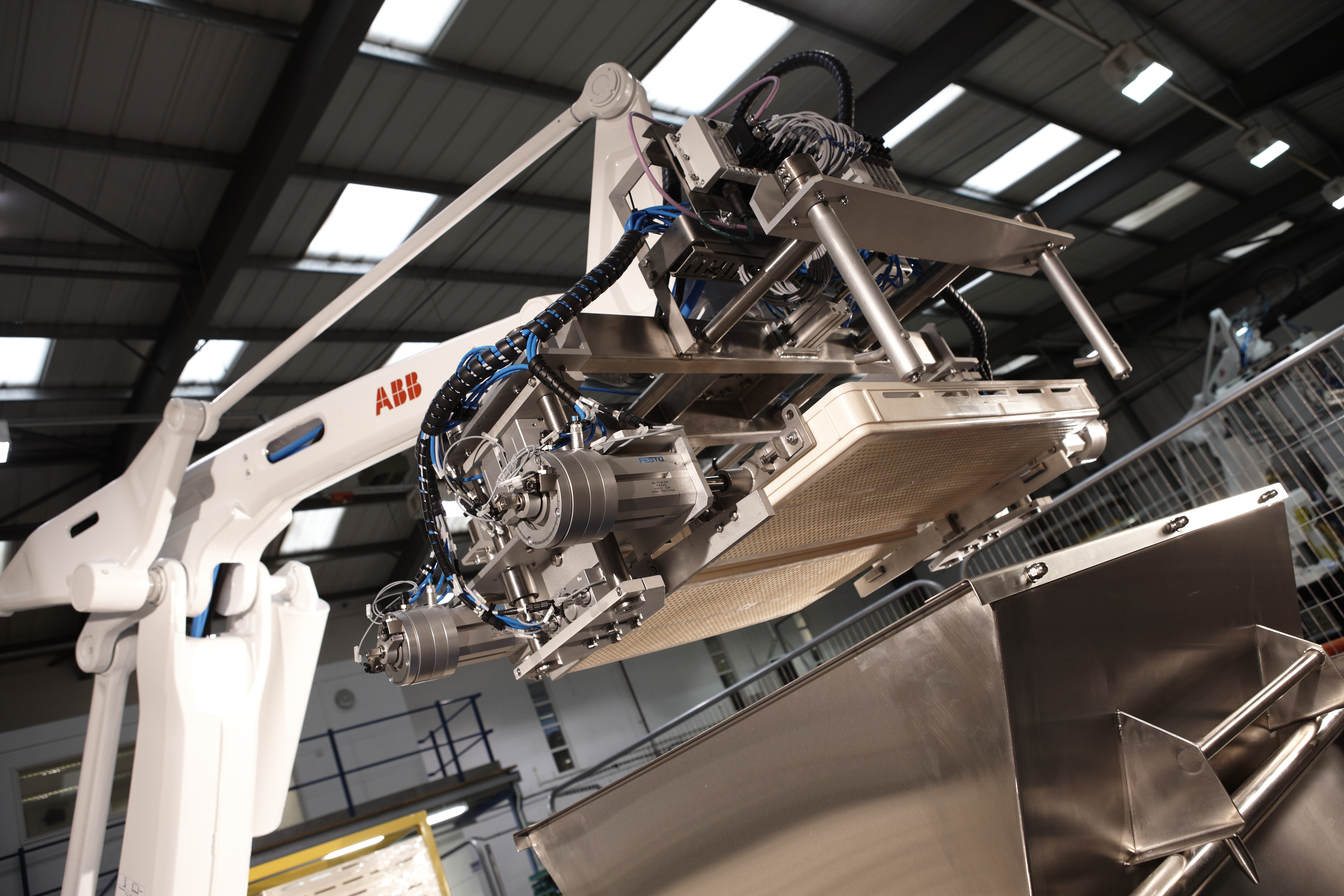 CKF designed and installed robotic automation system for one of our FMCG customers CKF designed and installed robotic automation system for one of our FMCG customers