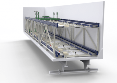 Automated trailer system for automotive customer