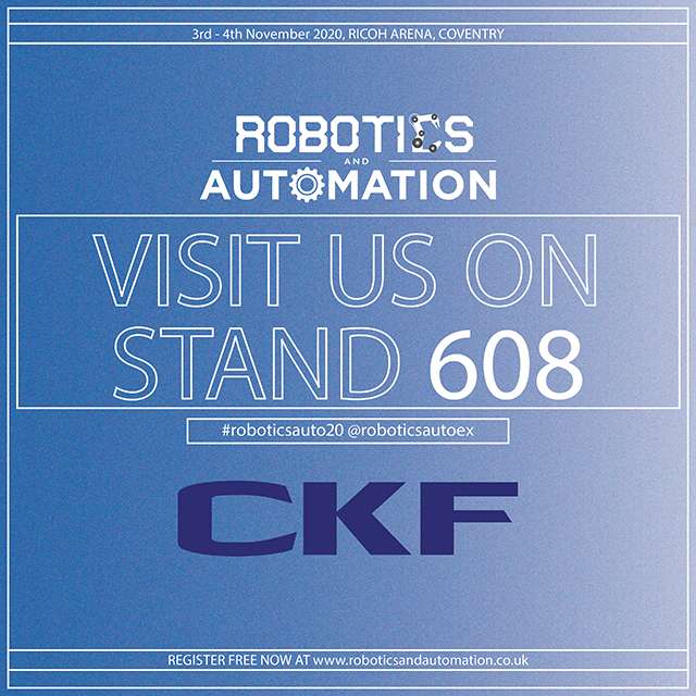 CKF Systems to exhibit at the robotics and automation exhibition