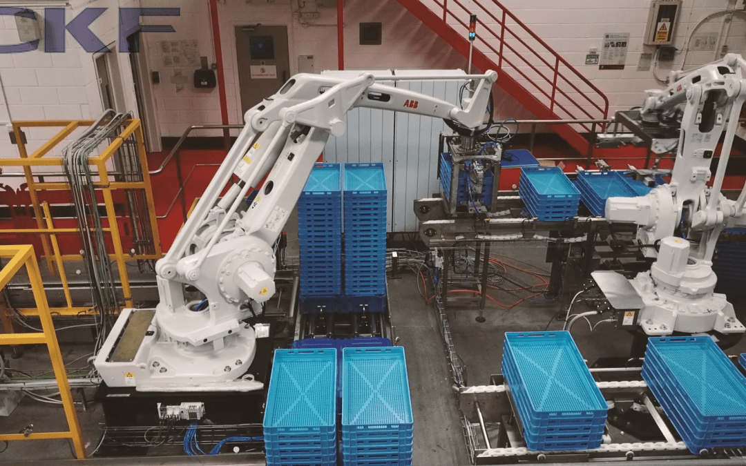 Robotic tray handling solution installed by CKFion