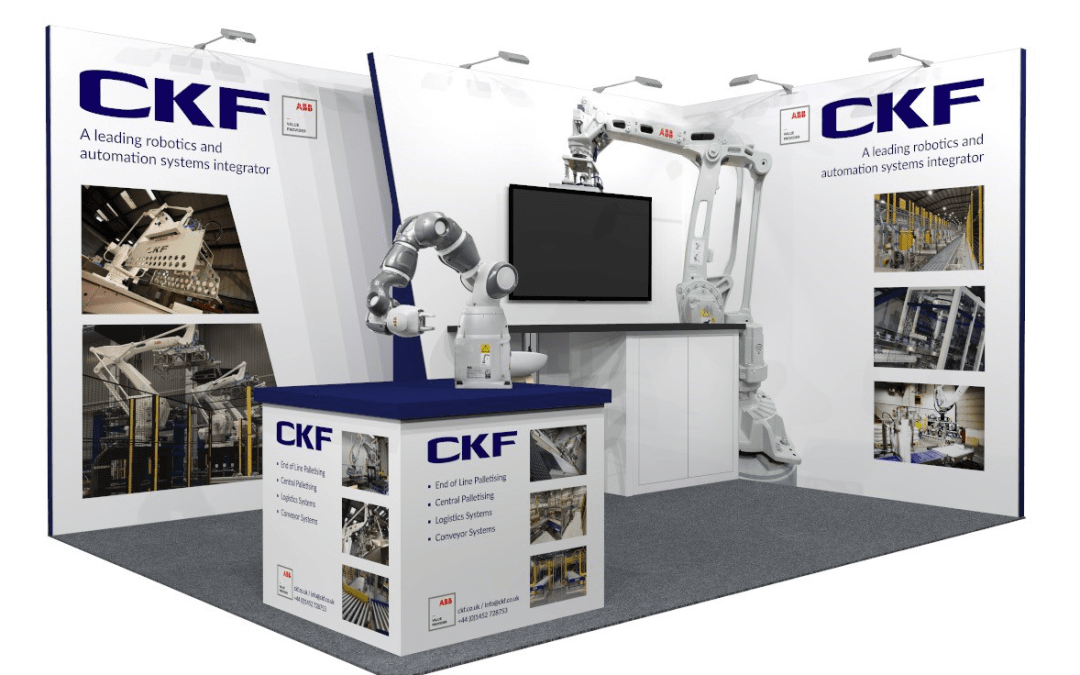 CKF Systems to share the latest technology to speed up and streamline your operations with visitors to the Robotics and Automation exhibition