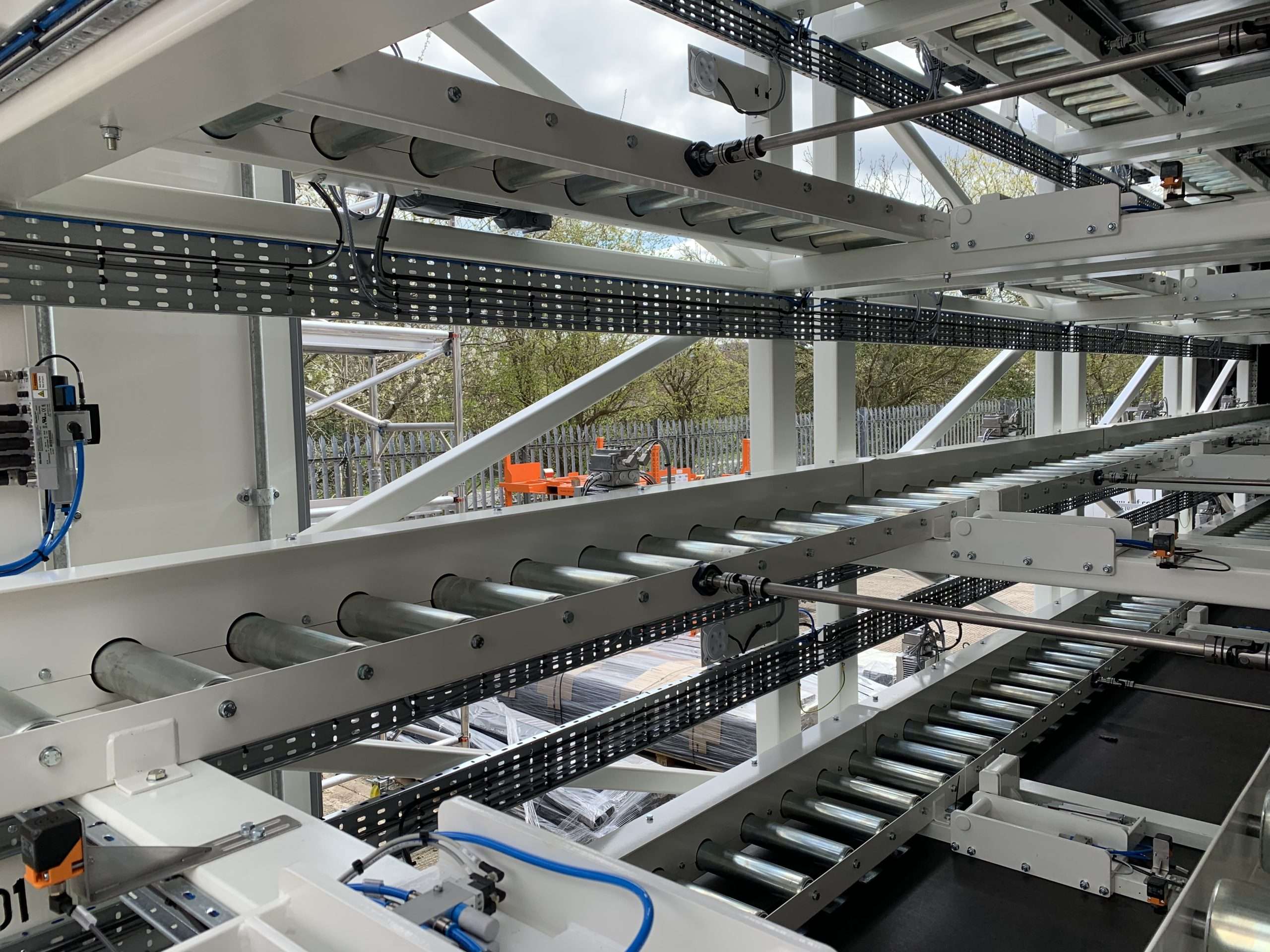 Automated trailer system designed and built by CKF Automated trailer system designed and built by CKF
