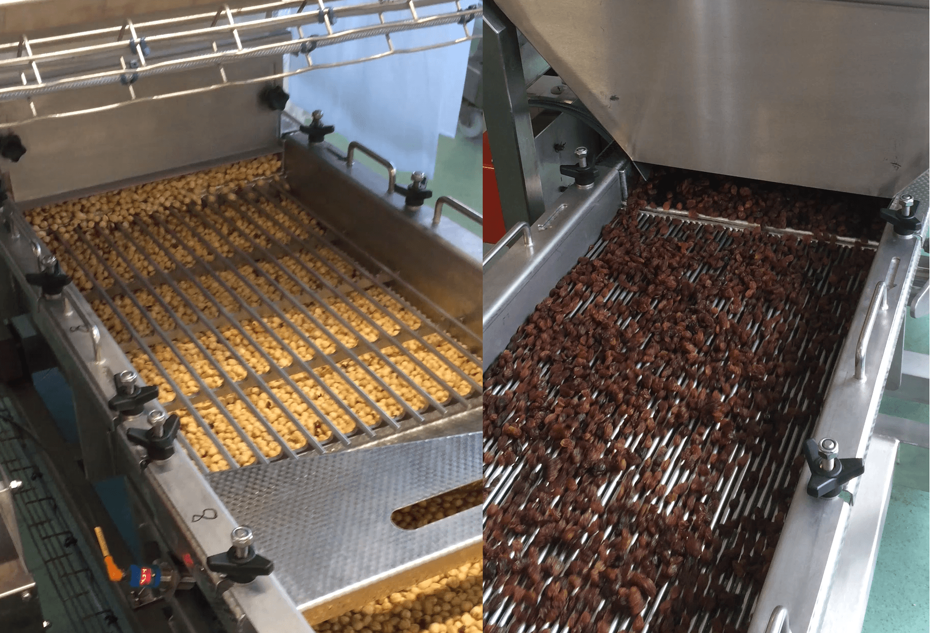 ingredients handling system for the food industry