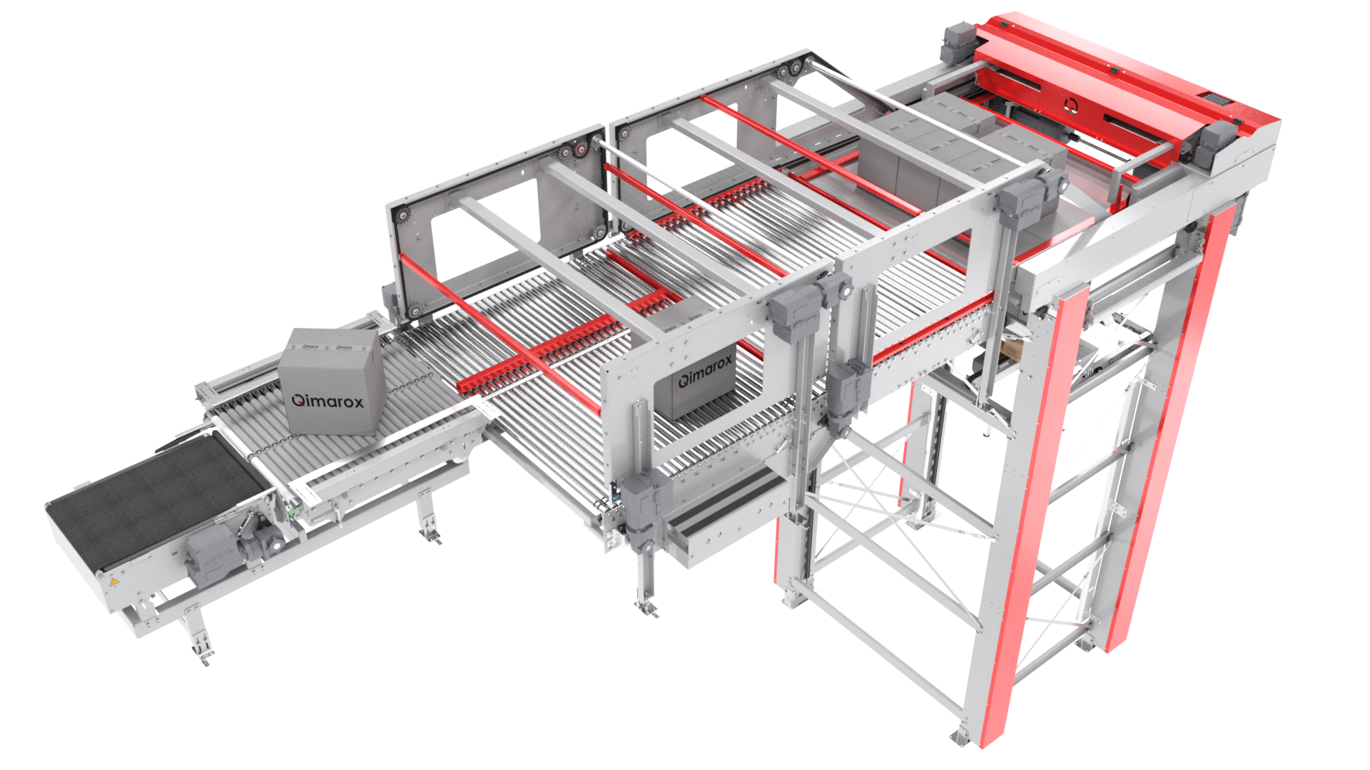 CKF & Qimarox introduce the Highrunner HR9 – Containerised Logistics Palletiser with automatic pattern creation